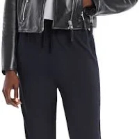 NWT SPLENDID Supersoft Drawstring Jersey Knit Pant Jogger Black XS - Picture 2 of 8